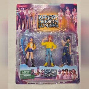 K-Pop Demon Hunters Action Figure Set - Multicolor